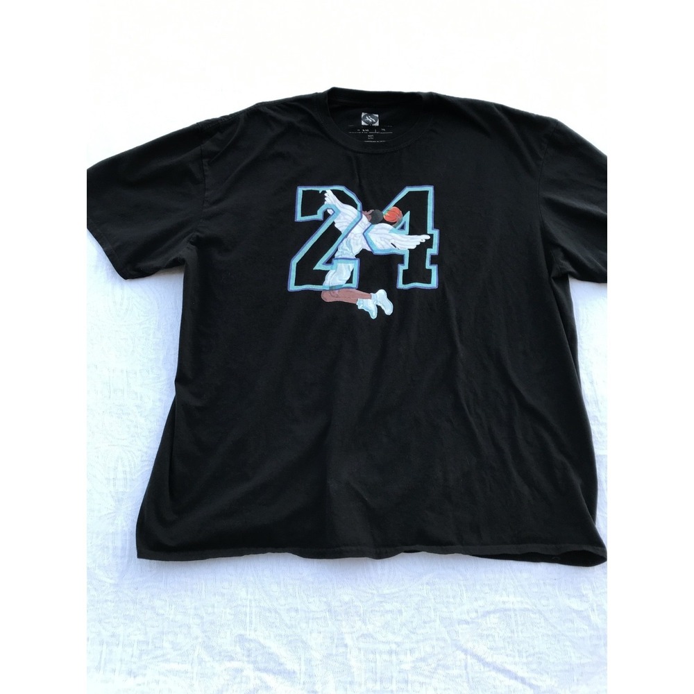 Kobe Bryant Lakers Graphic T Shirt Mamba Basketball #24 NBA Grail Goat Vintage